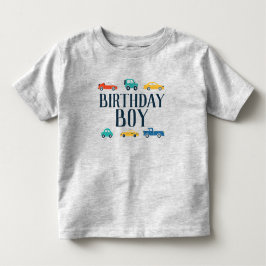 Birthday Boy Transport Birthday Shirt T Shirt