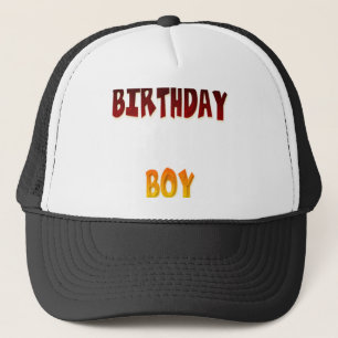 Birthday Boy Truckerkeps