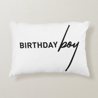Birthday Boy Vibes för Big Day Prydnadskudde