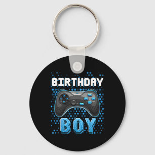 Birthday Boy Video Game Controller Birthday Gamer Nyckelring