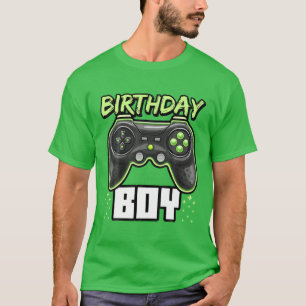 Birthday Boy Video Game Controller Birthday Gamer T Shirt