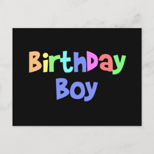 Birthday Boy Vykort