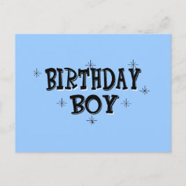 Birthday Boy Vykort
