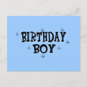 Birthday Boy Vykort