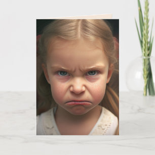 BIRTHDAY BRAT FUNNY CARD FÖR HENNE KORT