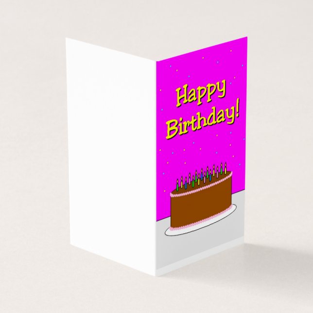 Birthday Burn Kort (Utsida)