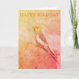 Birthday Card for Bird Lovers Kort