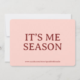 Birthday Card for Her, Custom Self-Love Gift Card Julkort