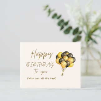 BIRTHDAY CARD HELG VYKORT