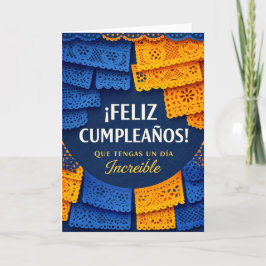 birthday card in spanish for men  kort