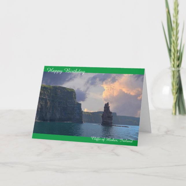 Birthday Card Ireland Kort (Framsida)