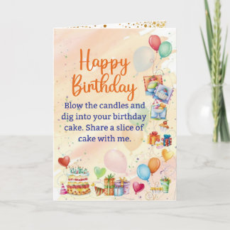 BIRTHDAY CARD KORT