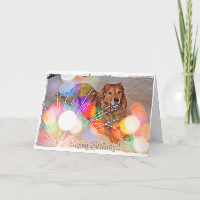 Birthday Card Kort (Framsida)