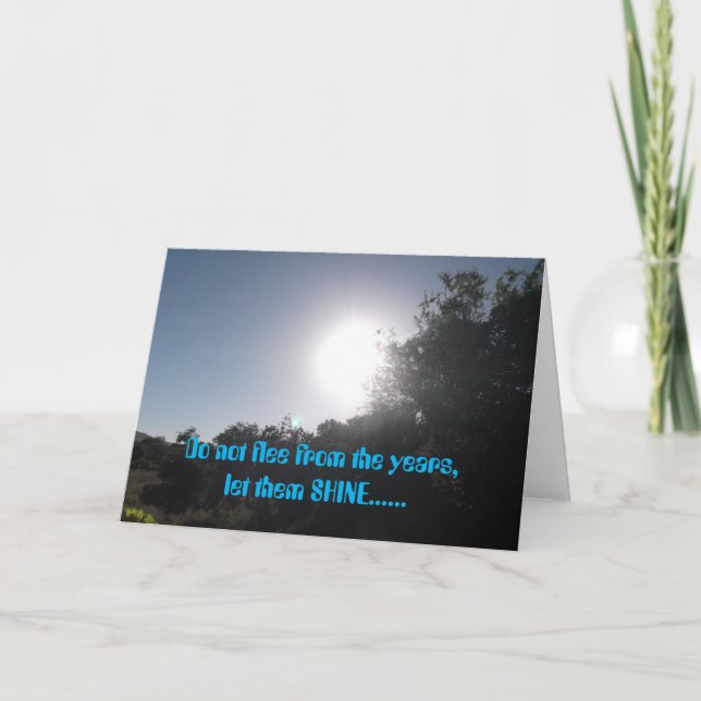 BIRTHDAY CARD KORT (Framsida)