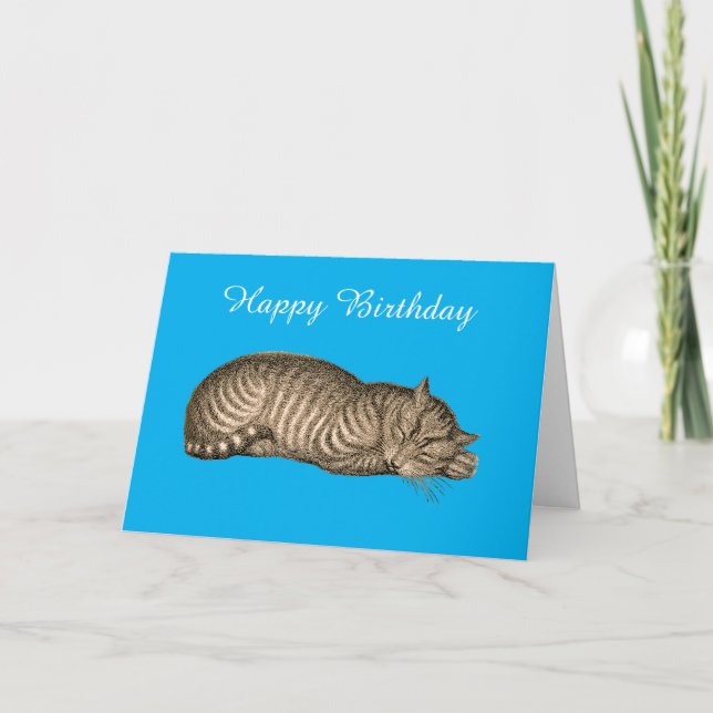 Birthday Card Tack Kort (Framsida)