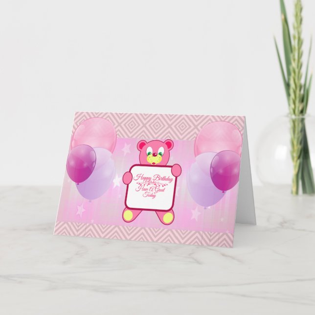 Birthday Card Tack Kort (Framsida)