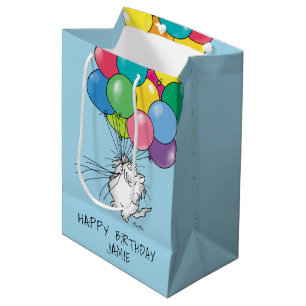BIRTHDAY CATS AV Sandra Boynton Medium Gift Bag