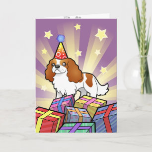 Birthday Cavalier Kung Charles Spain Kort