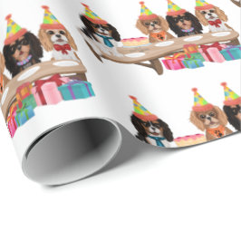 Birthday Cavalier Kung Charles Spain Presentpapper