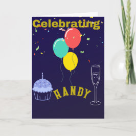 BIRTHDAY CELEBRATION CARD KORT