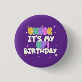 BIRTHDAY CHEER UP BUTTON  KNAPP