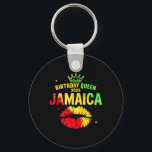 Birthday Crew Jamaica Resa 2025 Läppar Bday Party  Nyckelring<br><div class="desc">Birthday Crew Jamaica Resa 2025 Läppar Bday Party Women Girls</div>