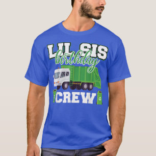 Birthday Crew Sopor Lastbil-familjen M T Shirt