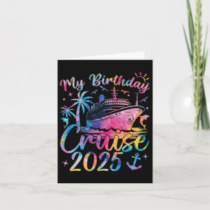 Birthday Cruise 2025 Family Vacation Uni-vuxnas Bl Kort