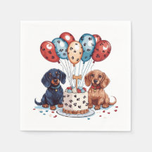 Birthday Dachshund Hundar