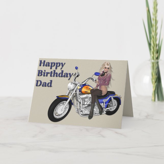 birthday-dad01 kort (Framsida)