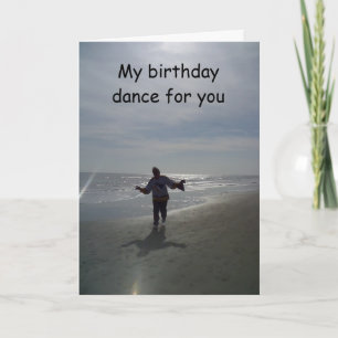 BIRTHDAY "DANCE" FÖR DIG MED EN BIRTHDAY WISH OCKS KORT