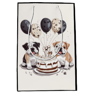 Birthday Engelska Bullhundhundar