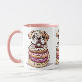 Birthday Engelska Bullhundhundar Mugg
