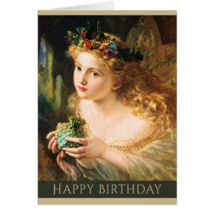 Birthday Fairy Sophie Andersson CC1212-kort Hälsningskort