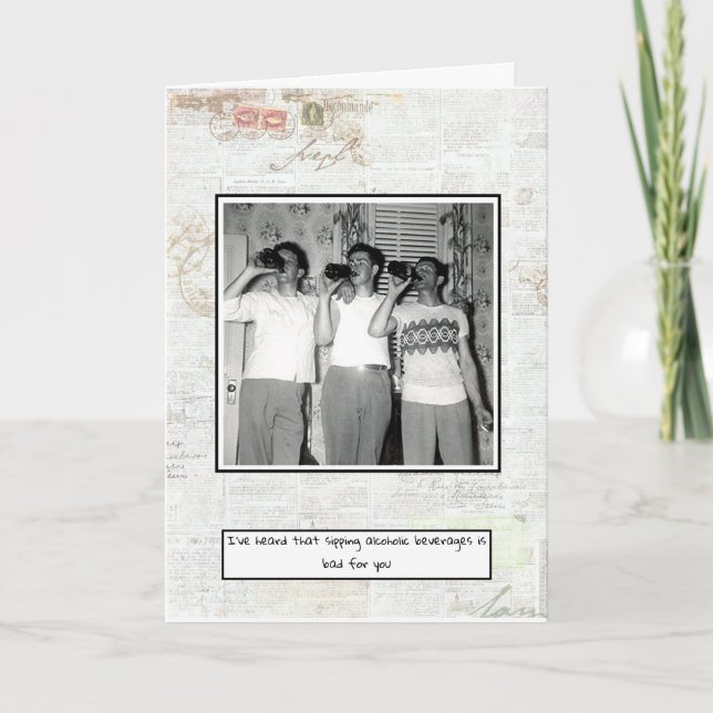 Birthday Funny Kort (Framsida)