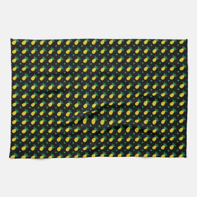 Birthday Gift | Agera som ananas Kökshandduk (Horisontell)