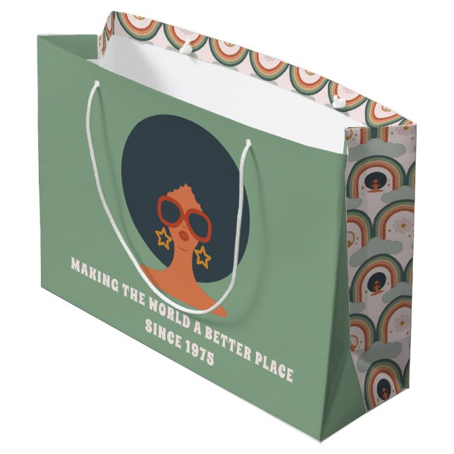 Birthday Gift Bag 1970 (Baksidan Vinklad)