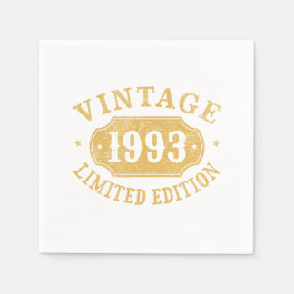 Birthday Gift Best Begränsad för 1993-talet Pappersservett