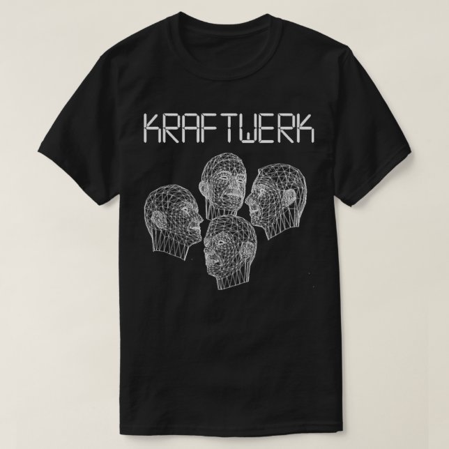 Birthday Gift Electronic Kraftwerk Music Idol Gift T Shirt (Design framsida)