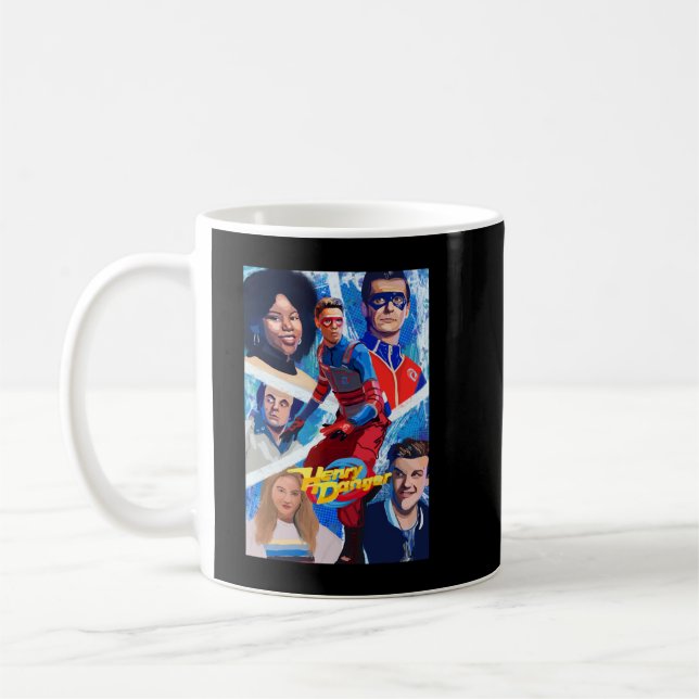 Birthday Gift Henry Danger Poster Streetwear Boys  Kaffemugg (Vänster)