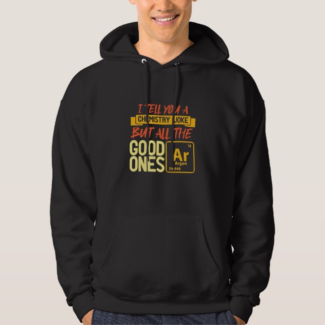 Birthday Gift | Jag säger en kemi Hoodie (Framsida)