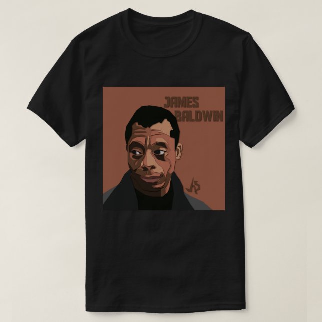 Birthday Gift James Baldwin Funny Graphic Gifts T Shirt (Design framsida)