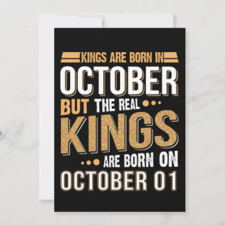 Birthday Gift | Kung är född i oktober