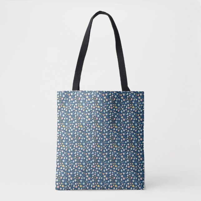 Birthday Gift | Livet är en blomma Tygkasse (Framsida)