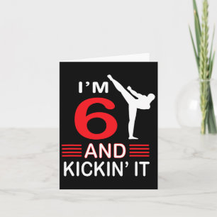 Birthday Gift Martial Arts Gift Boys Girls Kort