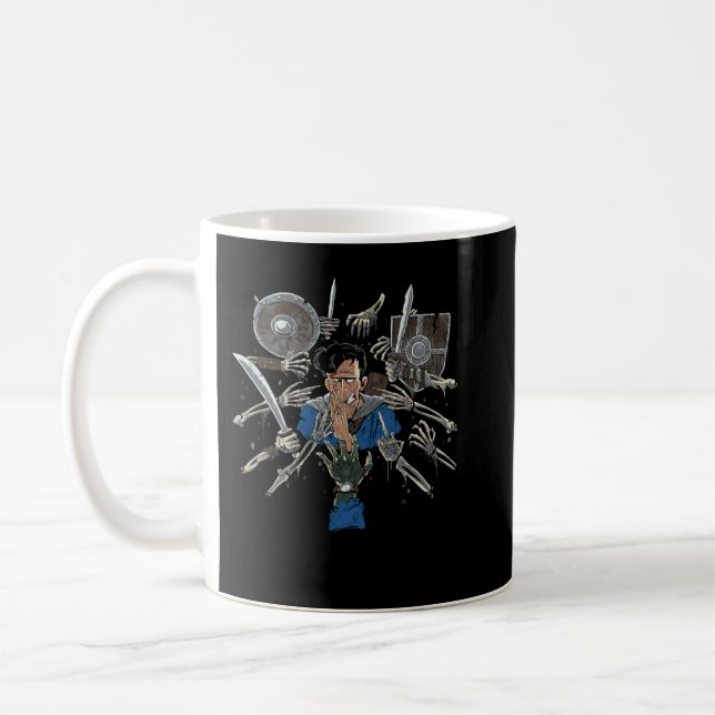 Birthday Gift Supernatural Evil Dead Horror Movie Kaffemugg (Vänster)