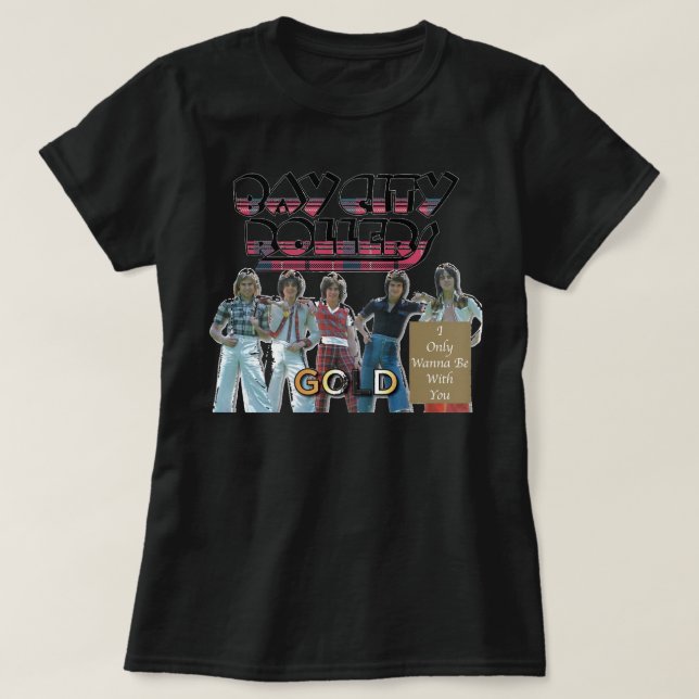Birthday Gifts Band Bay City Rollers Music Sten C T Shirt (Design framsida)