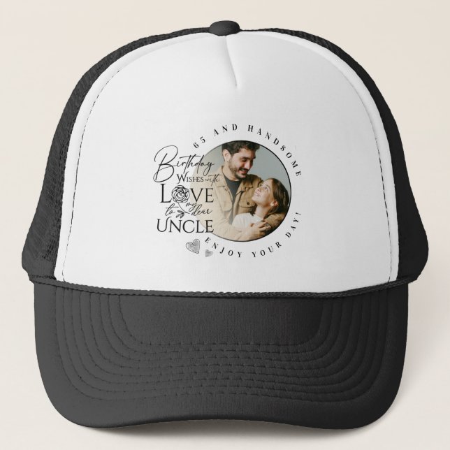 Birthday Gifts For Uncle | Custom Photo Keps (Framsida)