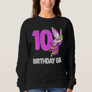 Birthday Girl 10 Women Fairy Kärlek Tees Birthday  T Shirt