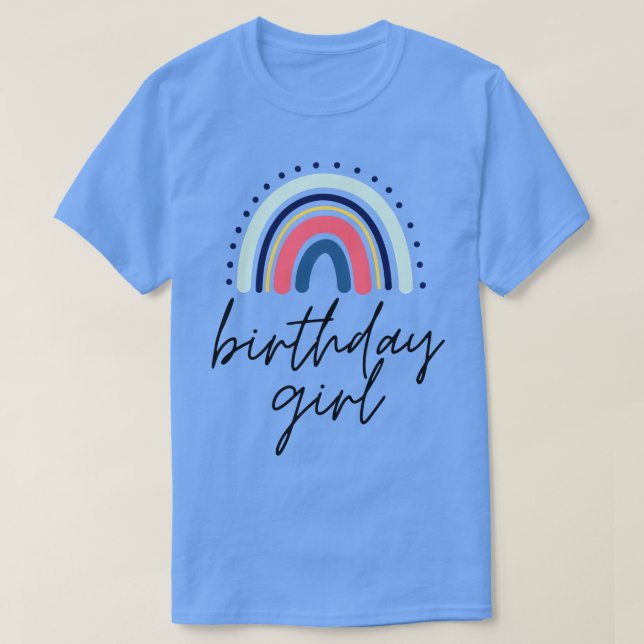 Birthday Girl 17 T Shirt (Design framsida)